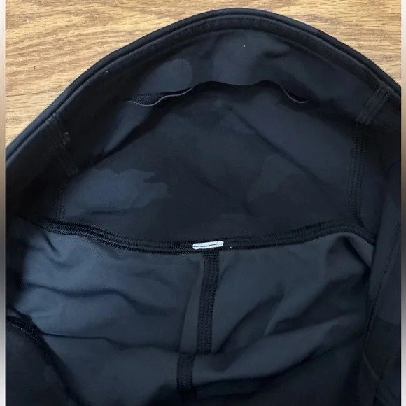 Lululemon Leggings Womens 6 Multi Camo Base Pace High Rise Running Tights - Picture 3 of 10